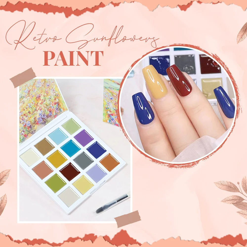 16 Farben Solid Butter Nail Gel Palette - Image 4