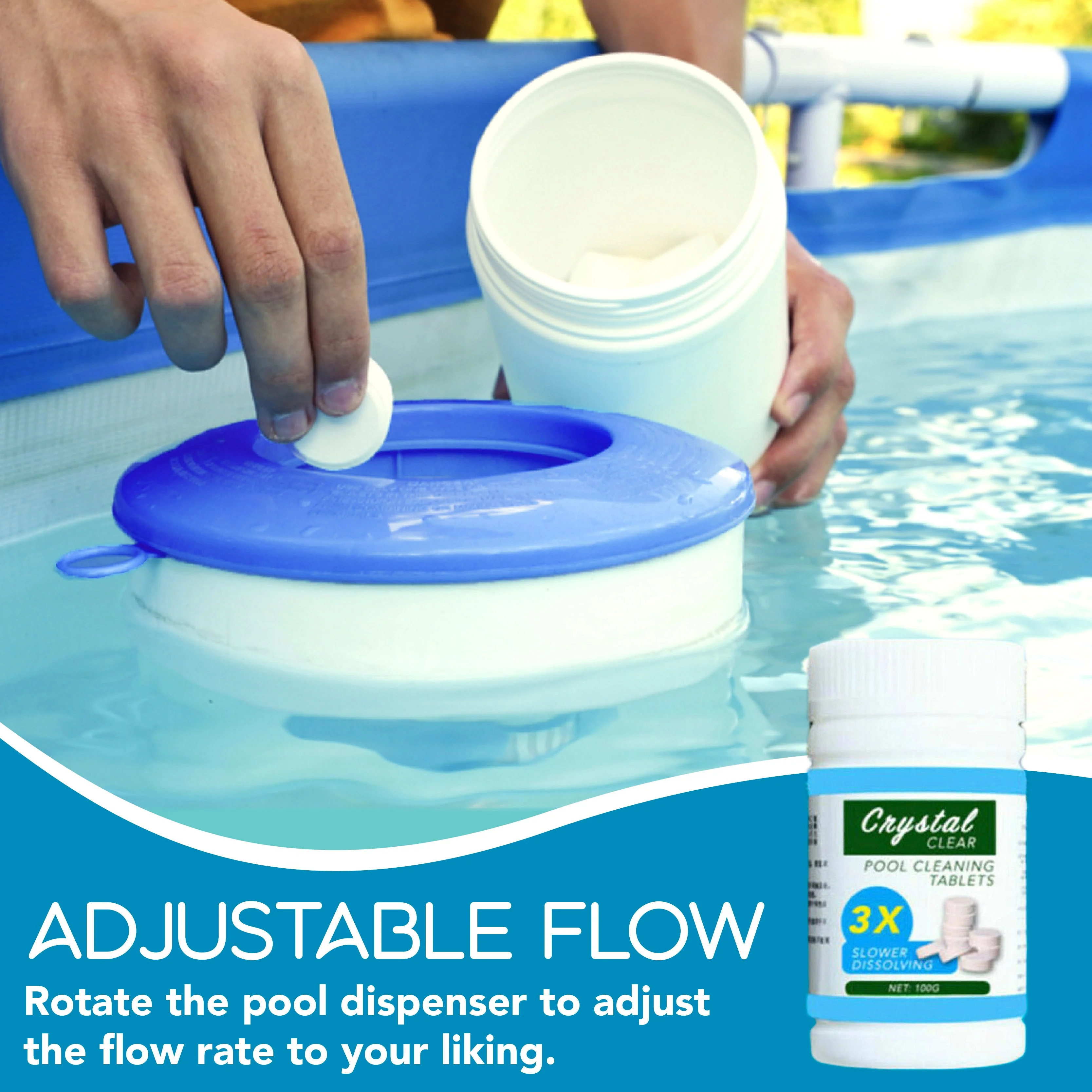 GFOUK™ RefreshPool Quick Pool Reinigungstablette (100 PCS) - Image 3